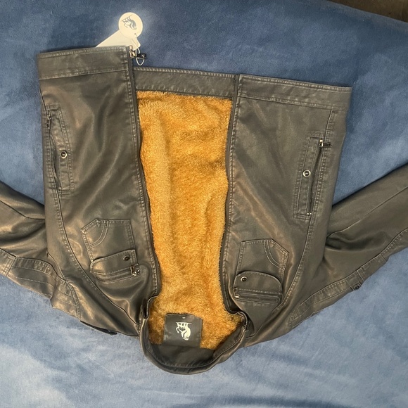 Leather Flight Jacket - David Outwear - Picture 2 of 5